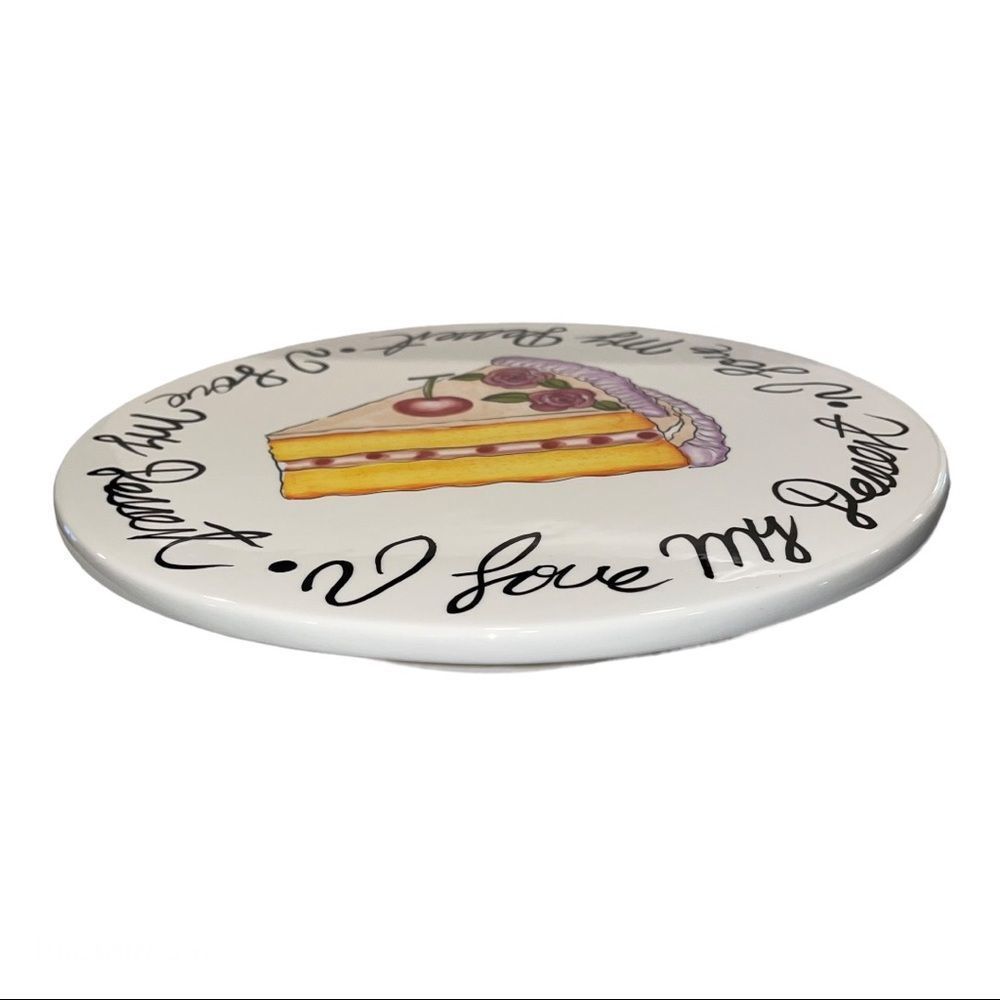 Milson & Louis Hand Painted Cake Riser - Picture 3 of 4